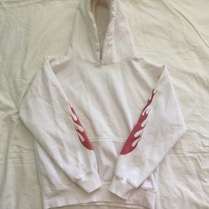 Brandy Melville Flames Christy Hoodie